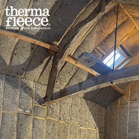 UltraWool british wool acoustic insulation barn conversion
