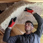 Thermafleece cosywool roll install into ceiling / floor