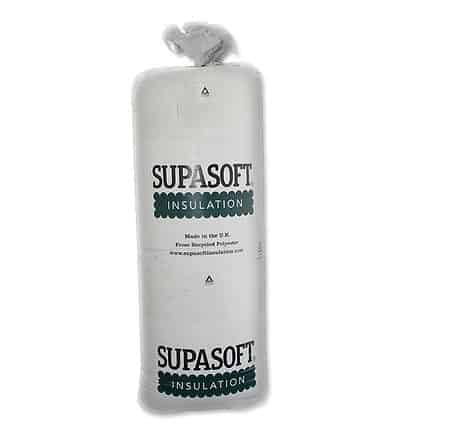 SupaSoft insulation made from recycled plastic bottles