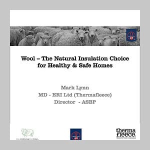 WOOL THE NATURAL INSULATION