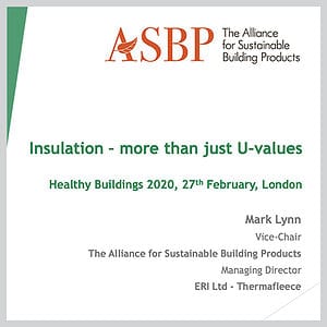 insulation more than just u values?