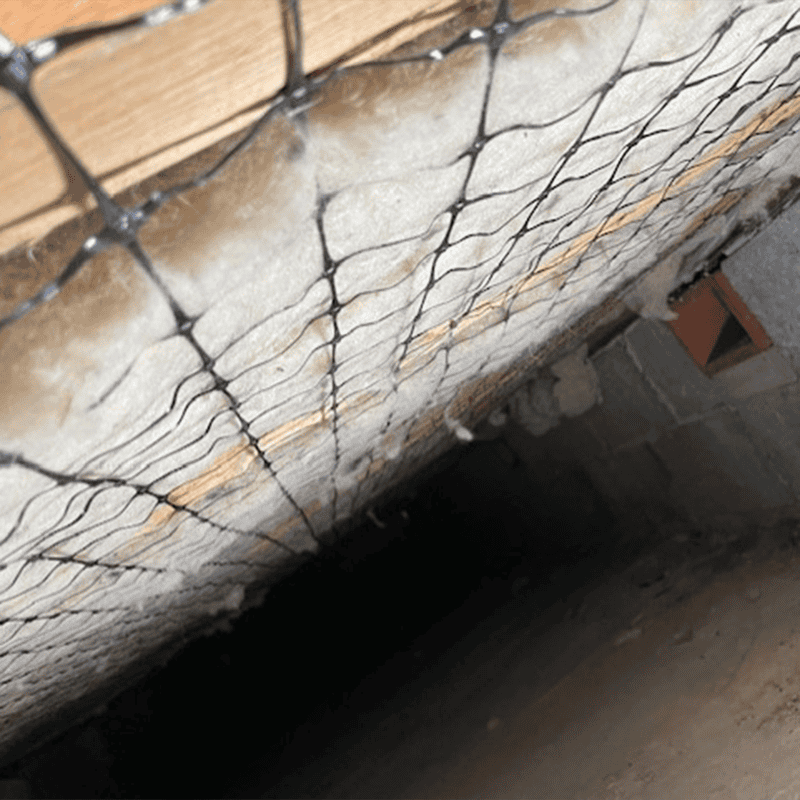 Insulating a suspended ground floor